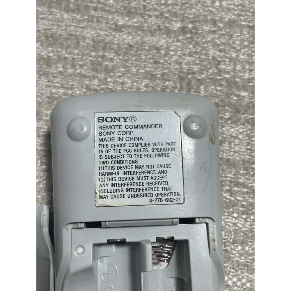 Sony RM-EZ4 Silver Big Button Universal TV/Cable Remote Control WORKS - Picture 6 of 8